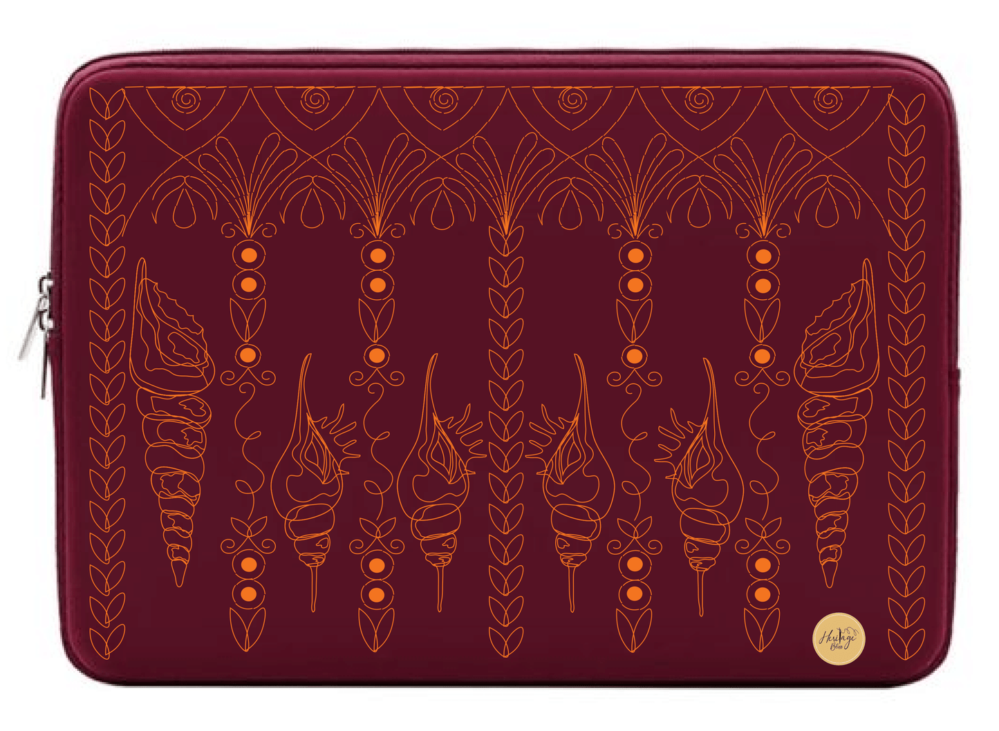 Chikankari Laptop Sleeve Case